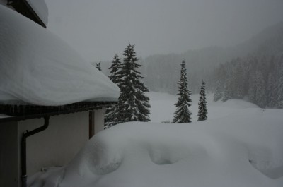 Schneemassen in Davos