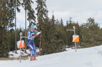 Die Russin Mariya Kechkina sichert sich den Titel auf der Langstrecke.