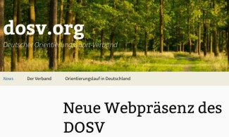 DOSV mit seiner aktuellen Webpräsenz.