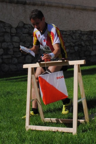 Sören Lösch bei der Studierenden-WM in Spanien.