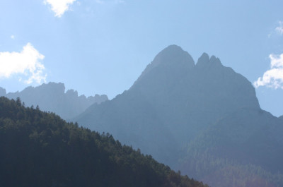 Orientierungslauf in den Alpen