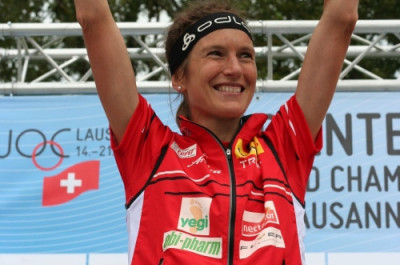Simone Niggli mit klarem Sieg im Gesamtweltcup 2012 (Archivbild WM).