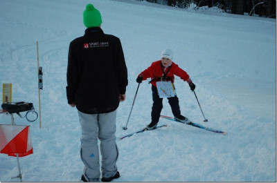Zieleinlauf beim SkiO