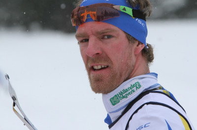 Der Schwede Peter Arnesson holt sich bei der ersten Entscheidung der WM Gold über die Sprintdistanz.
