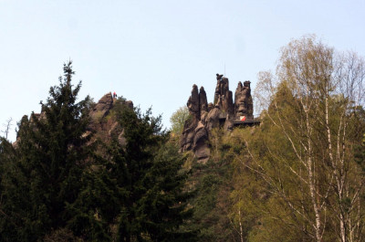 OL-Posten am Nonnenfelsen
