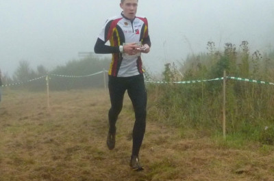 Mark Otto beim Nebellauf.