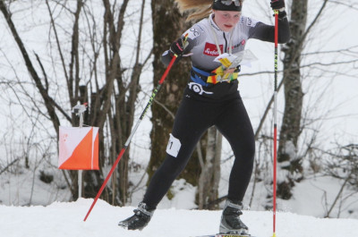 Auch einen Tag nach dem Titelgewinn wieder beste Deutsche: Rieke Bruns vom MTK Bad Harzburg.