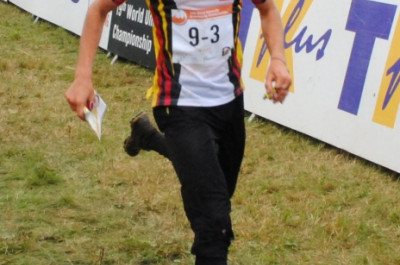 Sören Lösch beim Zieleinlauf