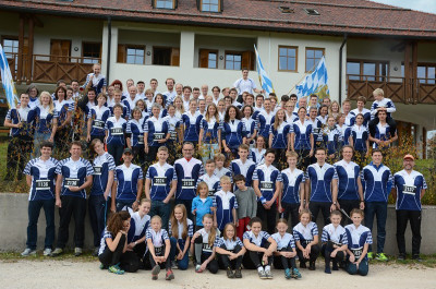 Die bayerische ARGE-ALP-Mannschaft 2014