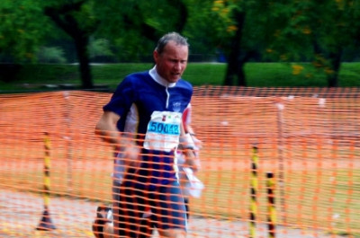 Steffen Lösch im Zieleinlauf