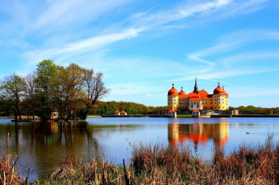 Saisonauftakt unweit des Schlosses Moritzburg