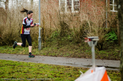 Dorothea beim Sprint