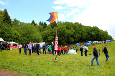 Wettkampfzentrum der DM Mittel-OL in Großalmerode