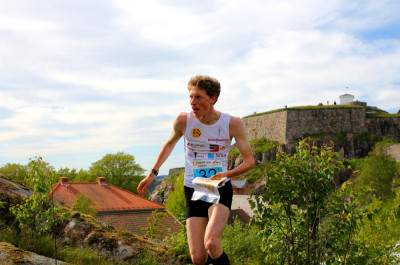 Bjarne Friedrichs bei der Sprintstaffel