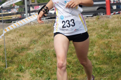 Patricia Nieke beim Sprint