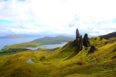 Ausblick von der Isle of Skye