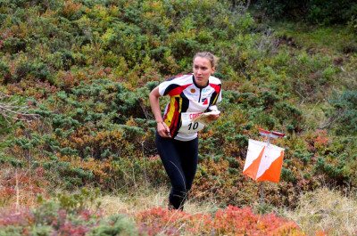 Christiane Tröße läuft bei den Damen auf den 50. Rang.