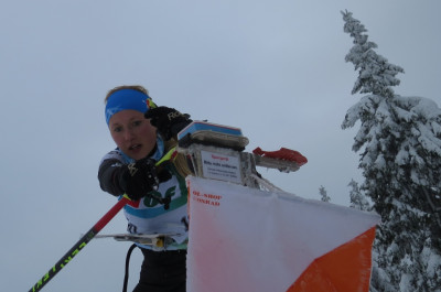 Anne Röhnert ist auf der Langdistanz als 26. beste Deutsche am Sonntag in Oberwiesenthal.