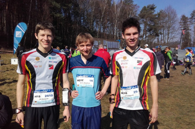 Ole Hennseler, Wieland Kundisch und Veit Slodowski beim Prague Easter