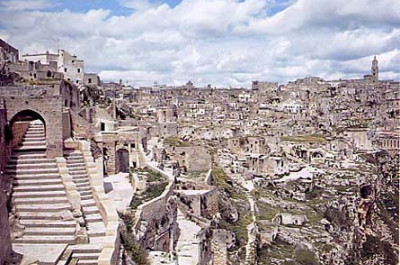 Wettkampfgebiet Matera
