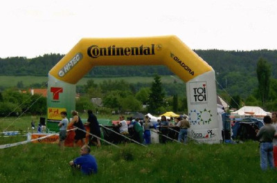 Zieleinlauf Continental-Cup