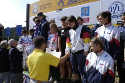 Das Damenteam mit Gerit Pfuhl, Anke Dannowski und Antje Bornhak erkämpfte sich einen Platz auf dem „verlängerten Treppchen“.