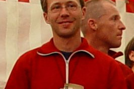 Tilo Pompe als "Amateur: beim 24-Stunden-OL 2003 wird er mit seinem Team 2. 