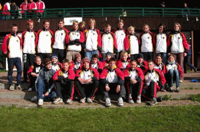 Das Jugend- und Junioren-Team, hier beim JEC 2003