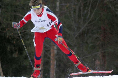 Die Norwegerin Stine Hjermstad Kirkevik auf dem Weg zu ihrer zweiten Goldmedaille