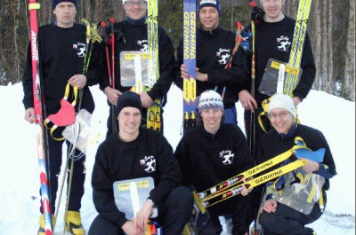 Das deutsche Team (v.v.l.): Susan Kurth, Katrin Renger, Christiane Tröße, (h.v.l.) Sergej Sonnenberg, Henning Bruns, Bernd Kohlschmidt und Eike Bruns.