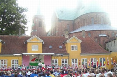 Eröffnungsfeier in Roskilde