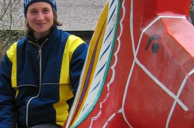 deutsches WM-Zugpferd: Karin Schmalfeld