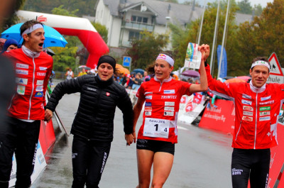 Die Schweizer Staffel gewinnt in Aarau.