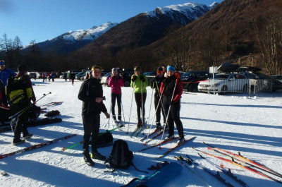 Der Nachwuchs im Trainingslager.