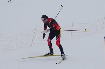 DM-Sieger Bernd Kohlschmidt auf dem Weg zur Goldmedaille.