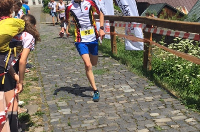 Anton Silier im Zieleinlauf