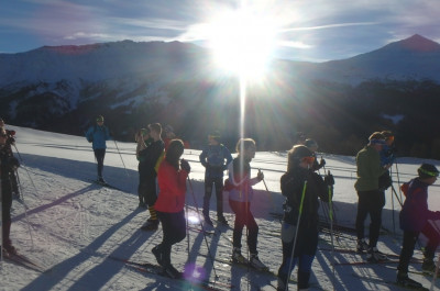 Traumwetter konnten die Trainingslager-Teilnehmer nicht immer genießen, auch Wind und Frost hielt die Woche parat.