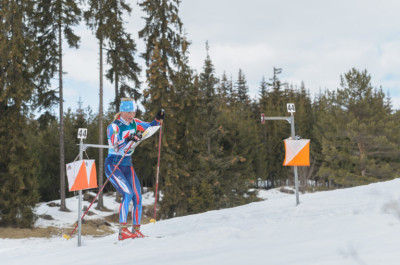 Die Russin Mariya Kechkina sichert sich den Titel auf der Langstrecke.
