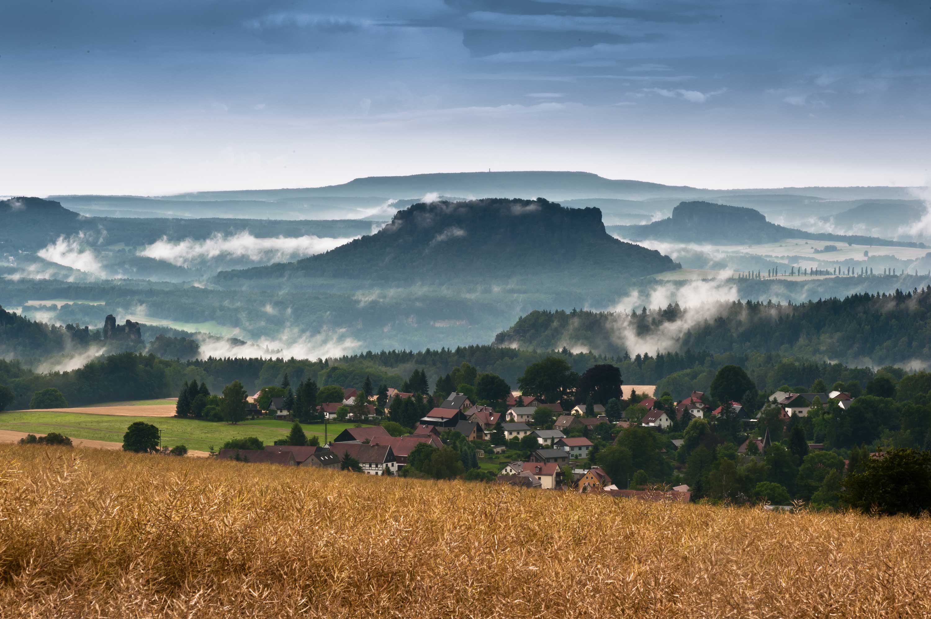 ausblick vom hohburkersdorfer rundblick