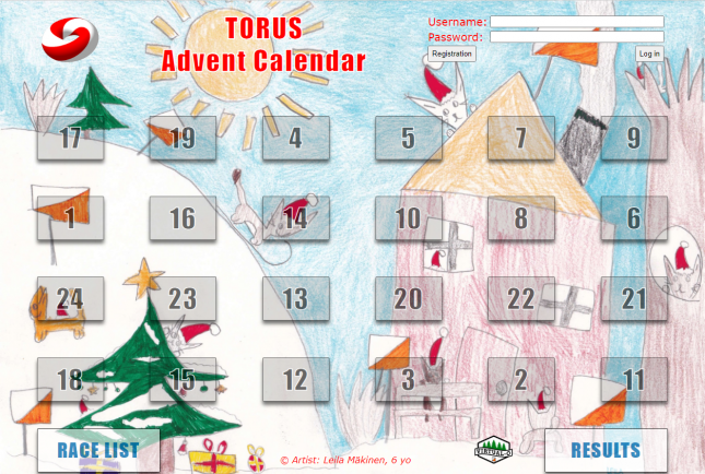 TORUS-Adventskalender (geöffnet)